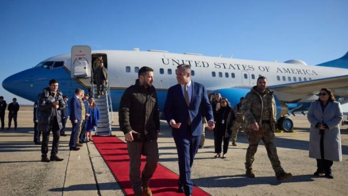 Ukrayna Devlet Başkanı Zelenskiy ABD'de