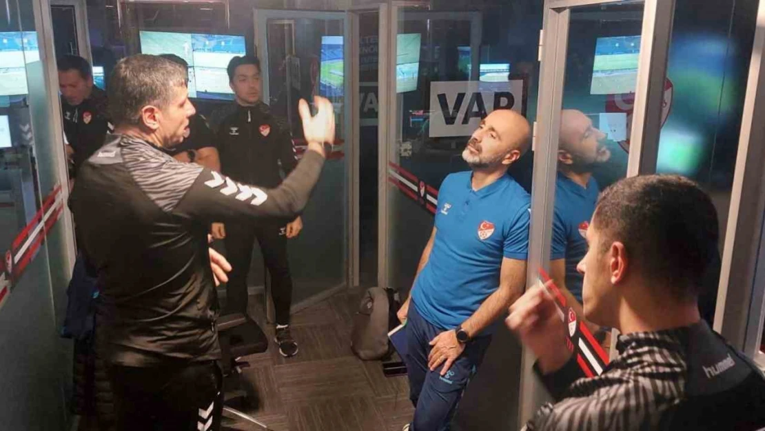 VAR süreci, TFF Riva Tesisleri'nde yakından takip edildi