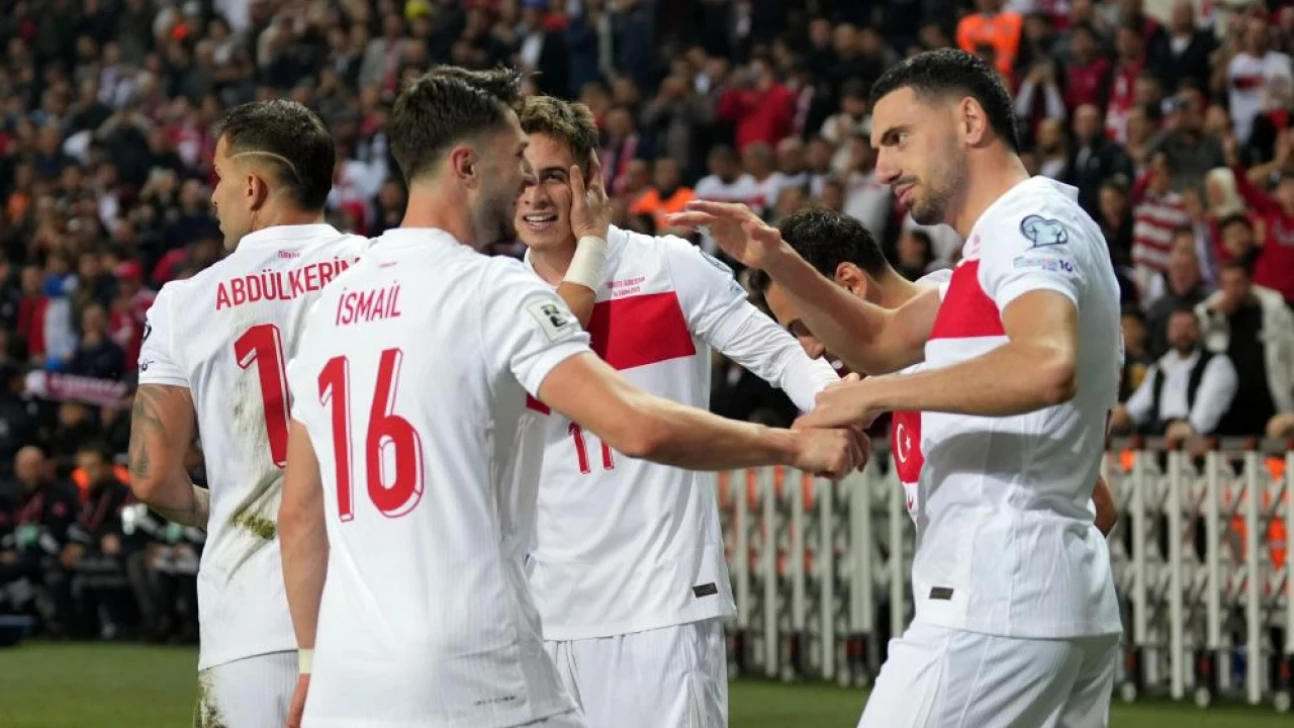 Milliler Gürcistan'ı 4 Golle Geçti