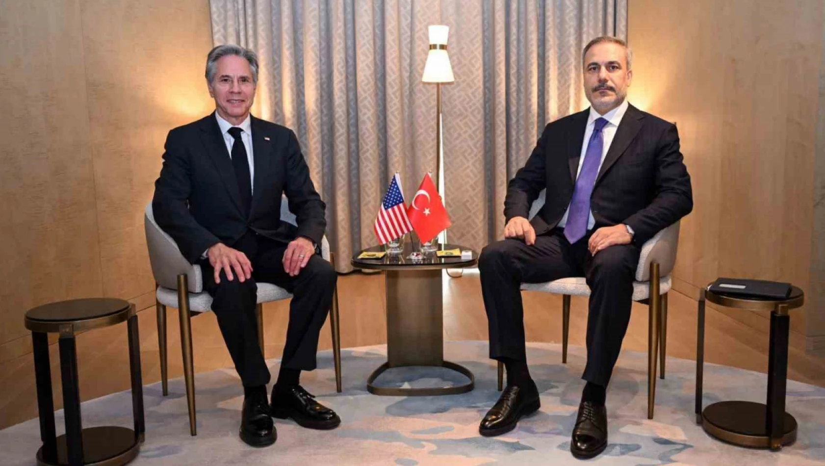Bakan Fidan, ABD Dışişleri Bakanı Blinken ile görüştü