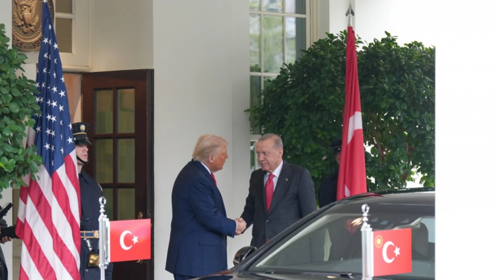 Erdoğan ve Trump 6 Yıl Sonra Beyaz Saray'da Buluştu