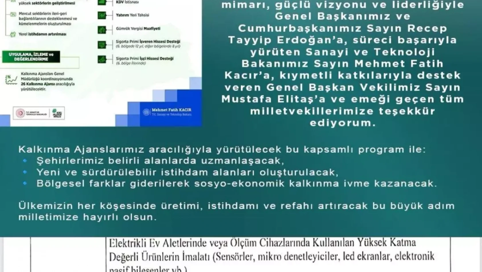 İHA ve Eğitim Uçağı Parçaları Üretilecek