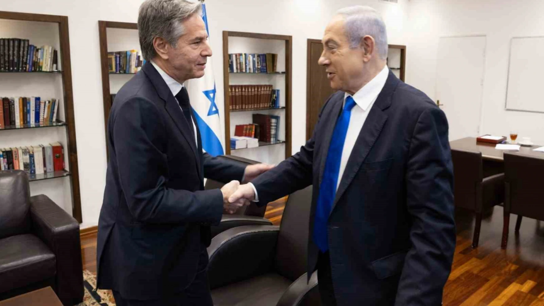 ABD Dışişleri Bakanı Blinken, İsrail Başbakanı Netanyahu ile görüştü