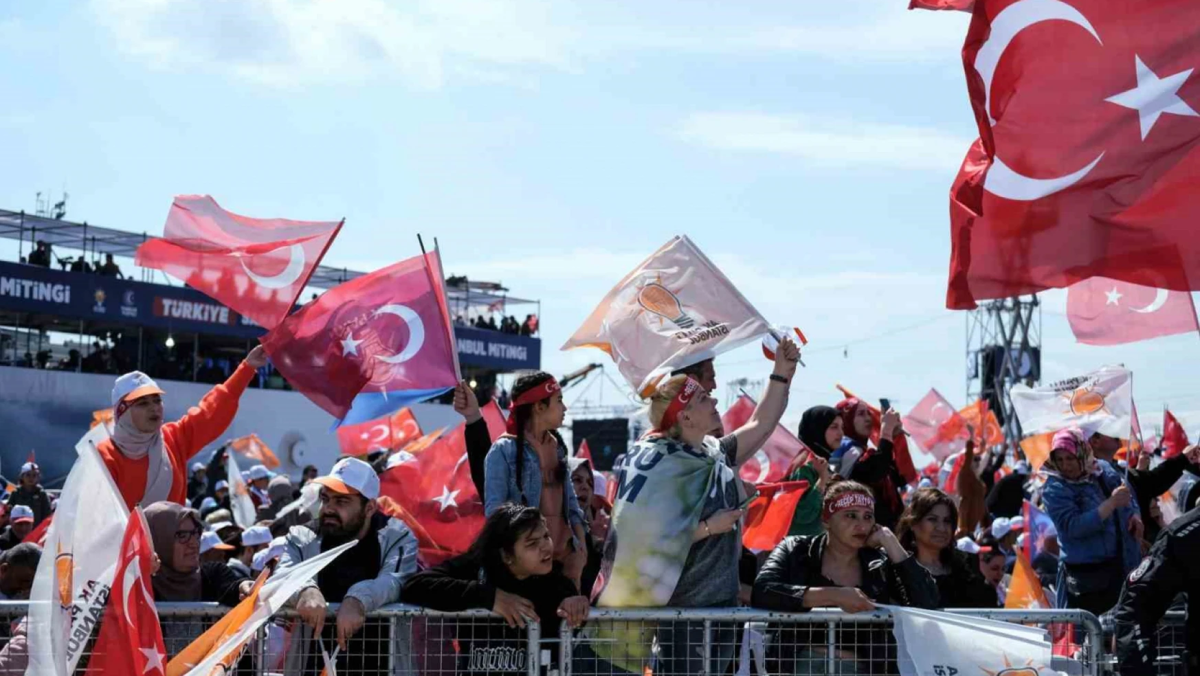 AK Parti Büyük İstanbul Mitingi'ne rekor katılım