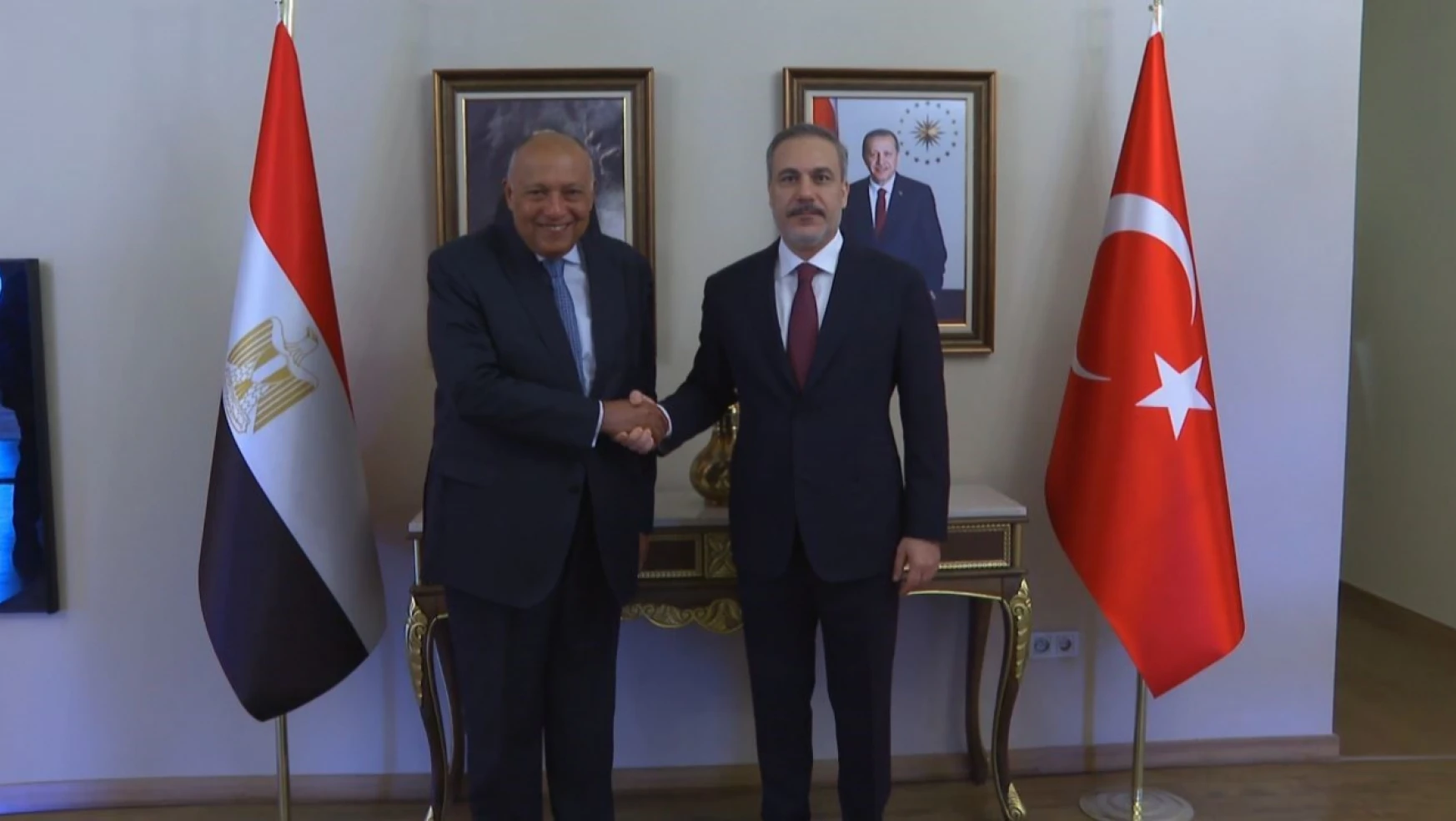 Bakan Fidan: Mısır ve Türkiye'nin işbirliği halklarımızın ve bölgemizin fevkalade yararınadır