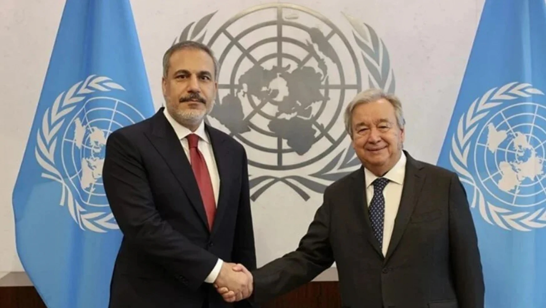 Bakan Fidan, BM Genel Sekreteri Guterres ile görüştü