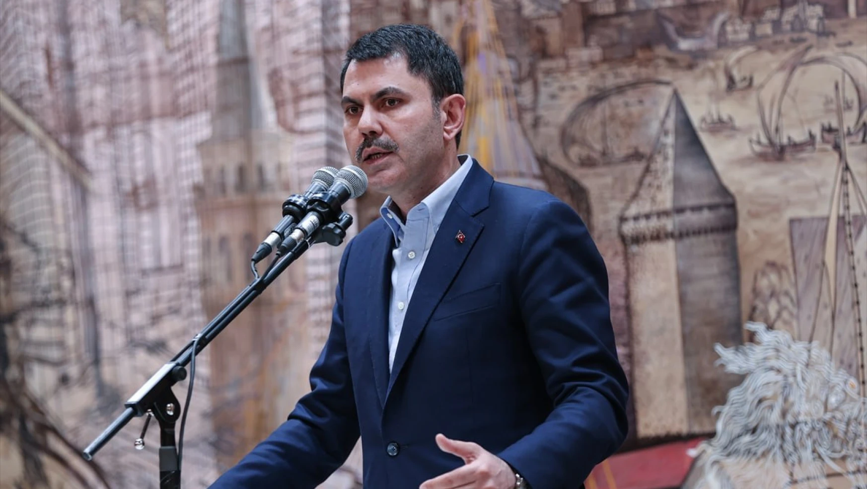 Bakanı Murat Kurum, Türkiye Ulusal Risk Kalkanı Modeli toplantısında konuştu