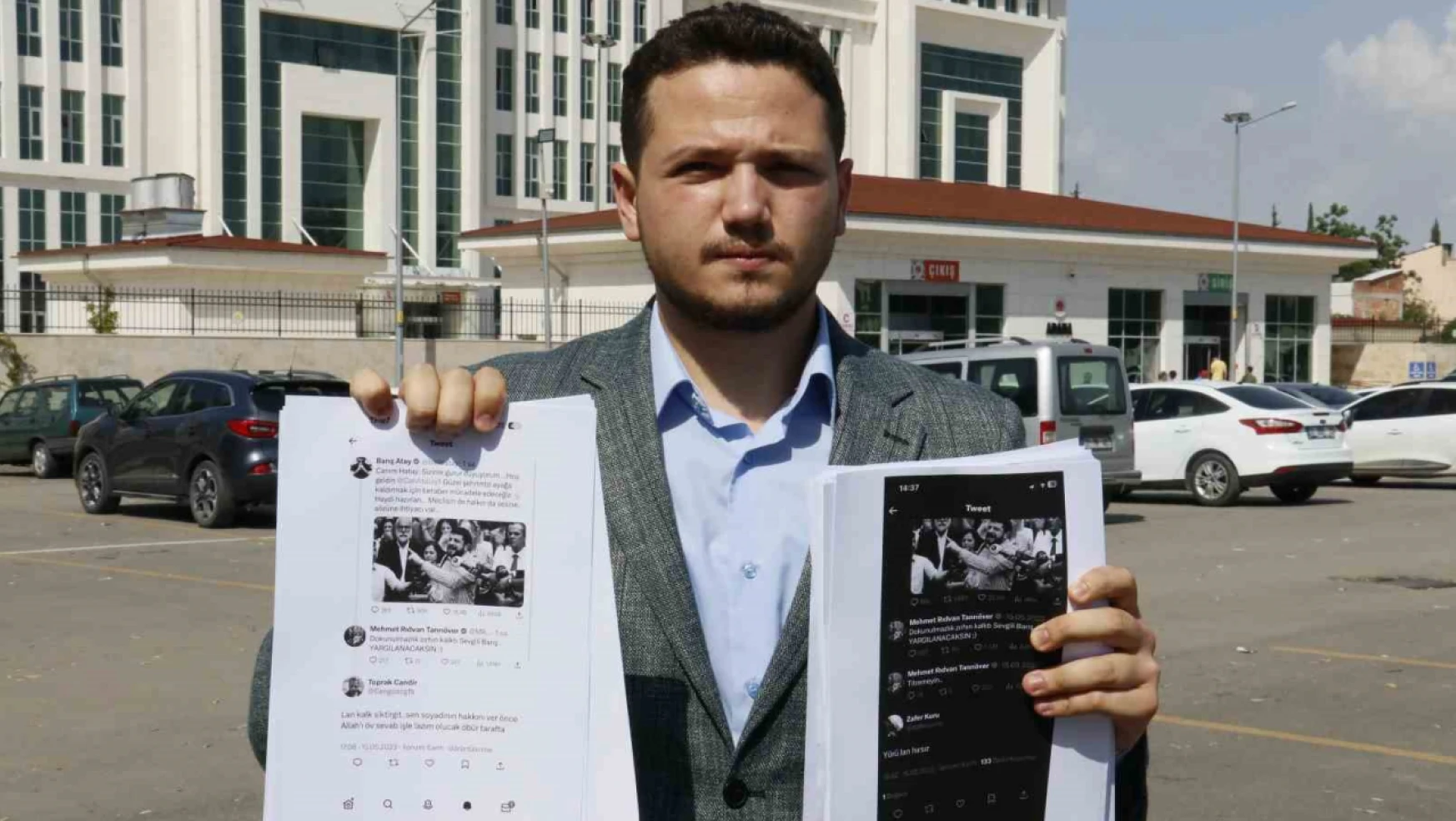 Barış Atay'a 'Yargılanacaksın' diyen hukuk öğrencisi, hakaret eden 72 kişiden şikayetçi oldu