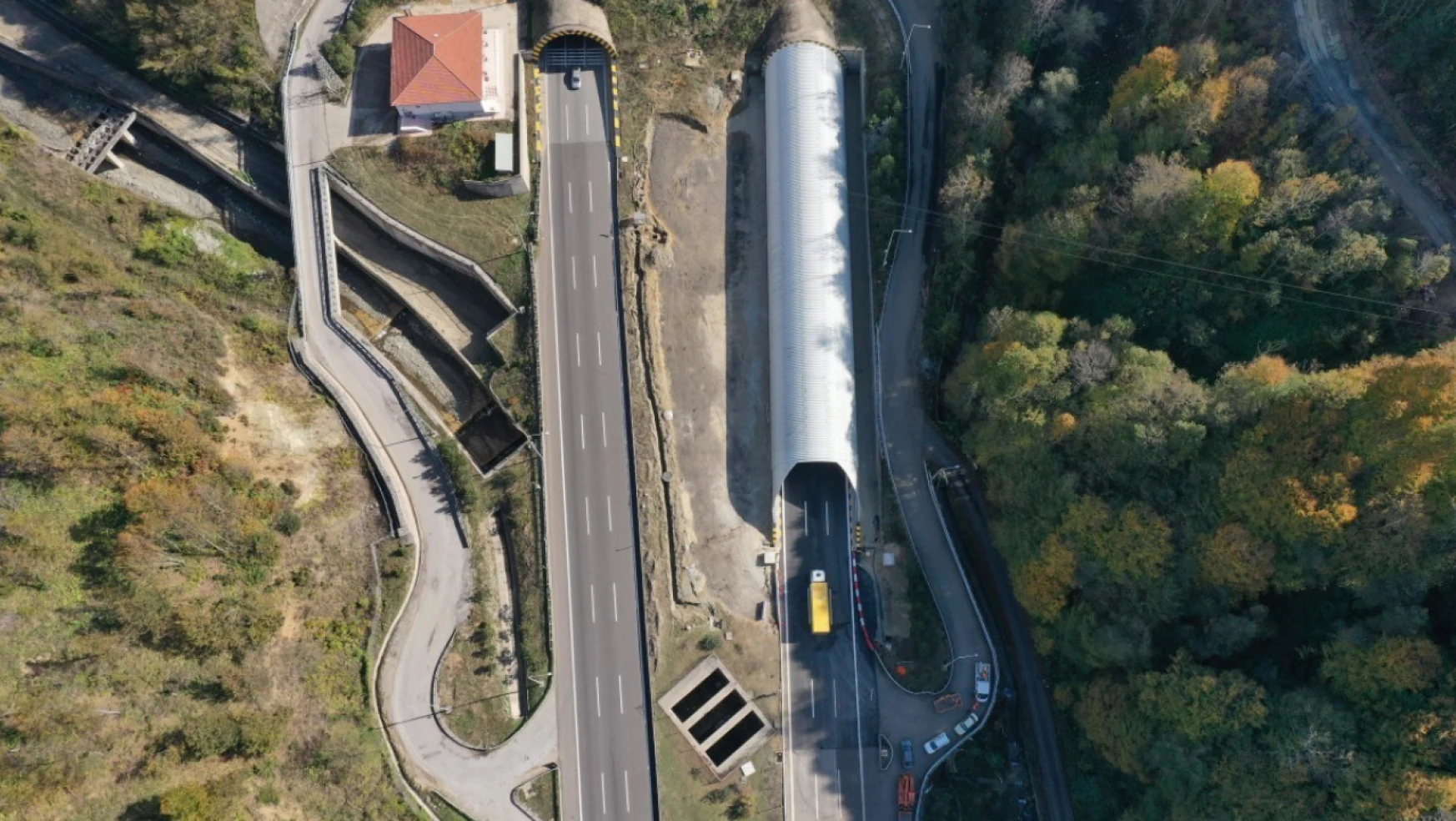 Bolu Dağı Tüneli'nin İstanbul yönü 70 metre uzatılacak
