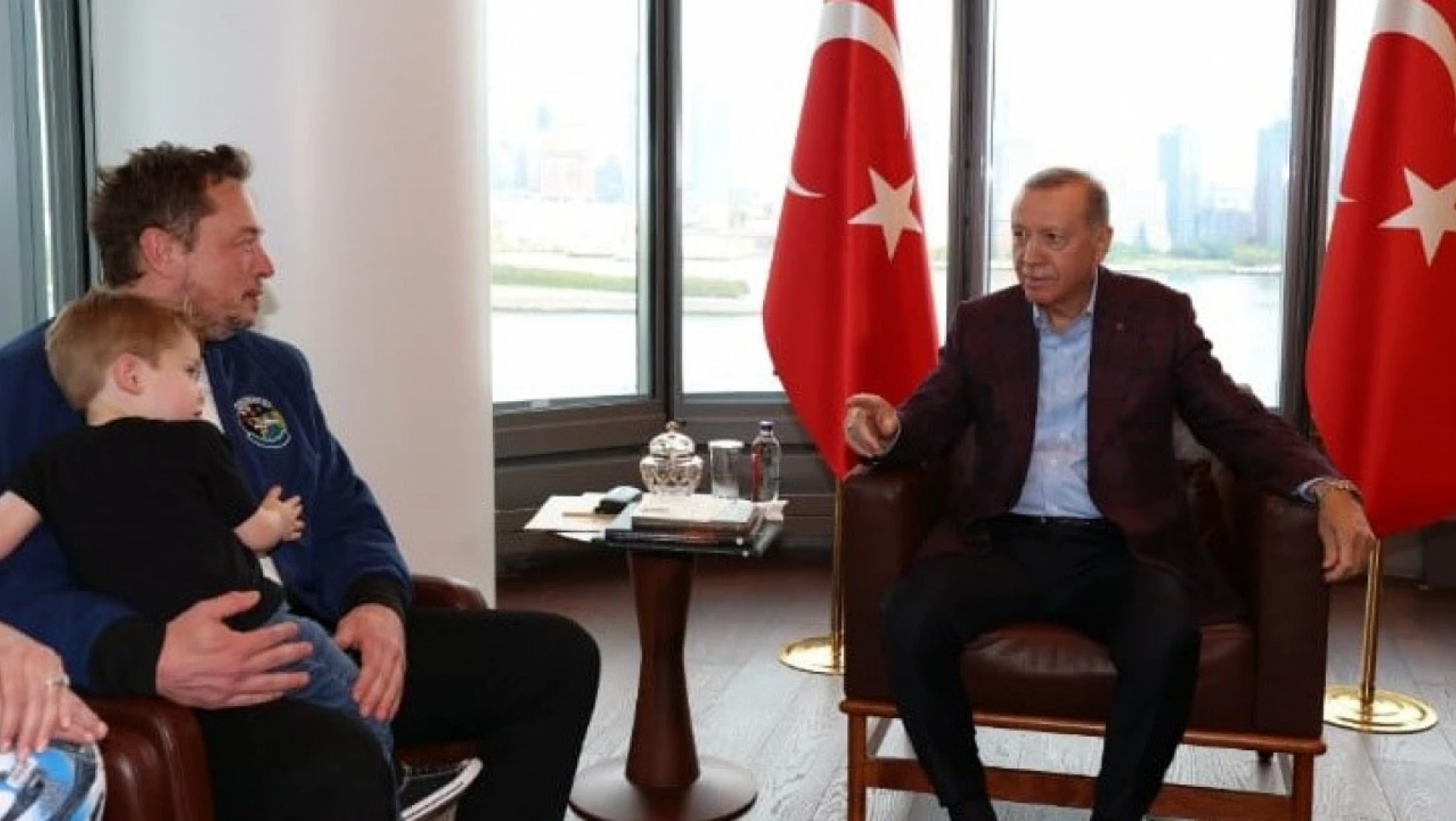 Cumhurbaşkanı Erdoğan, Elon Musk'ı kabul etti
