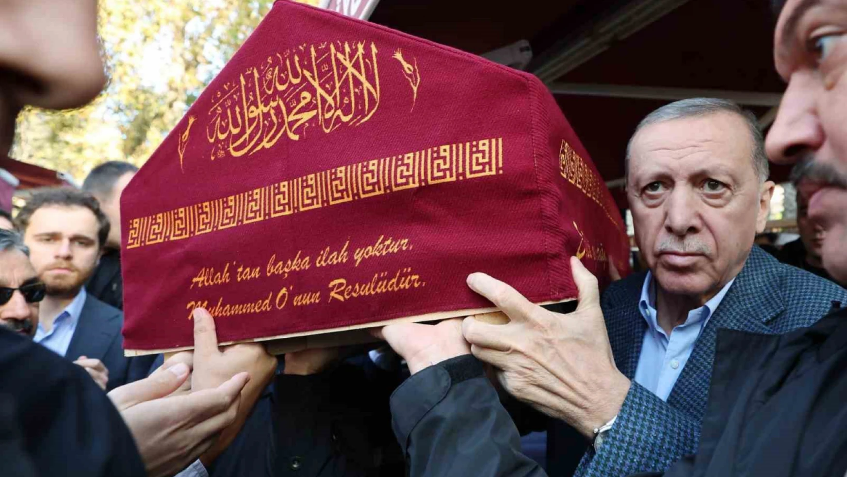 Cumhurbaşkanı Erdoğan, Hacer Coşan'ın cenaze törenine katıldı