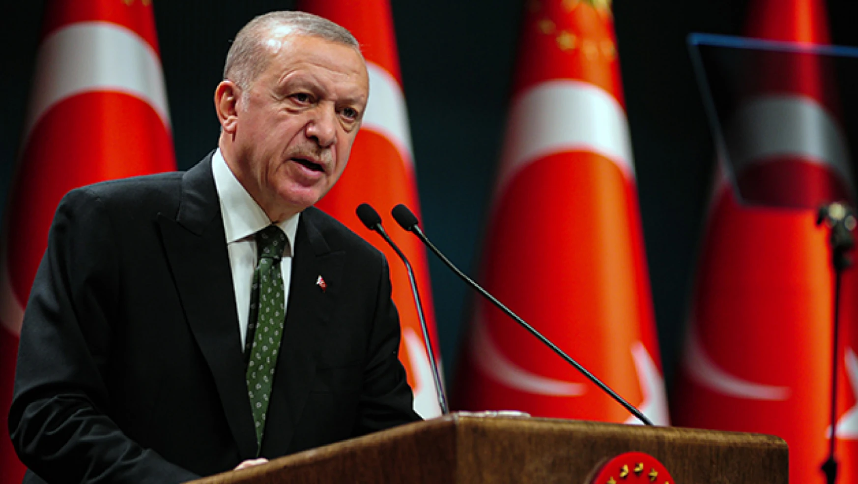 Cumhurbaşkanı Erdoğan, kabine sonrası açıklama yaptı.