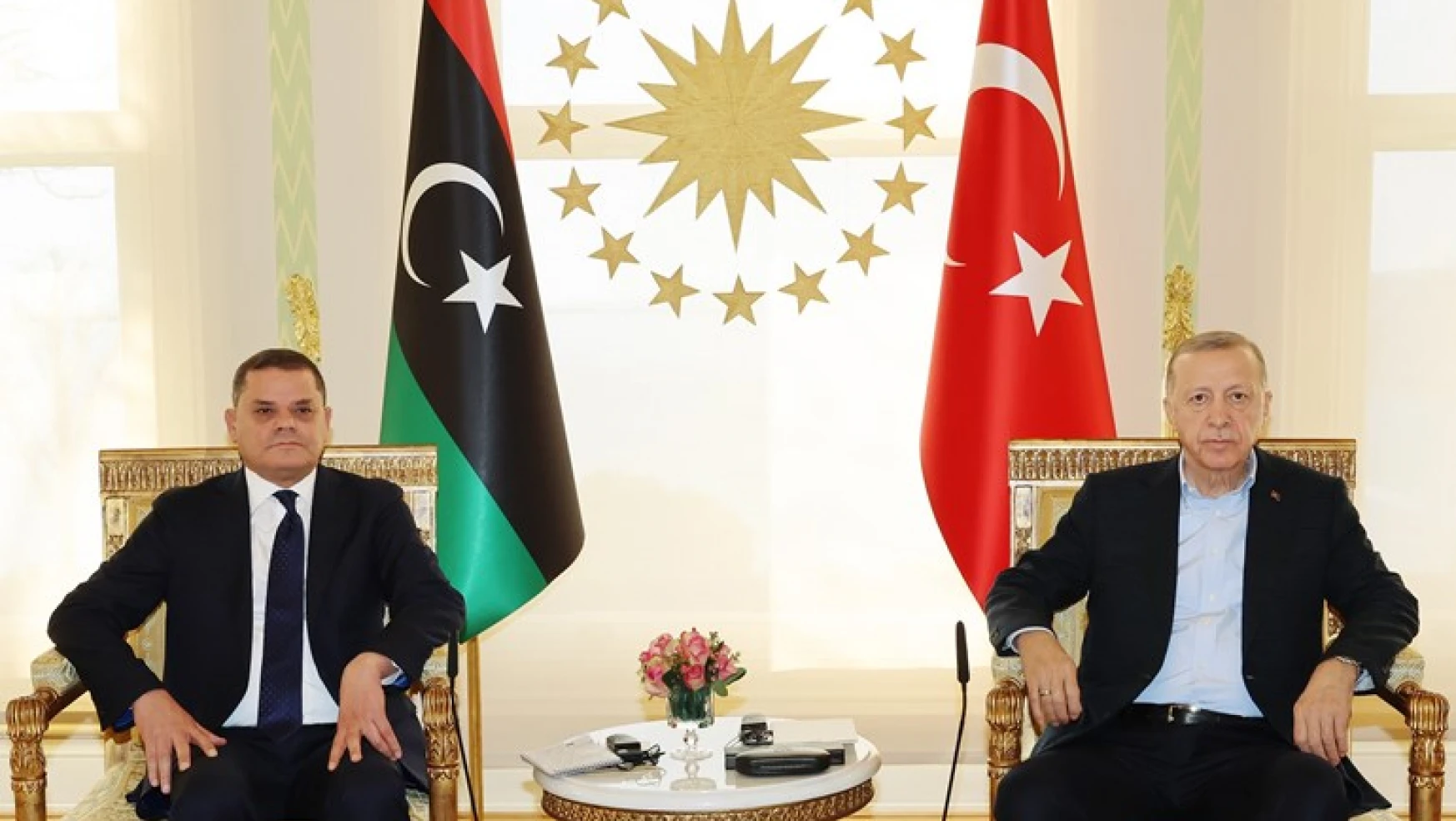 Cumhurbaşkanı Erdoğan, Libya Başbakanı Abdülhamid Dibeybe'yi kabul etti