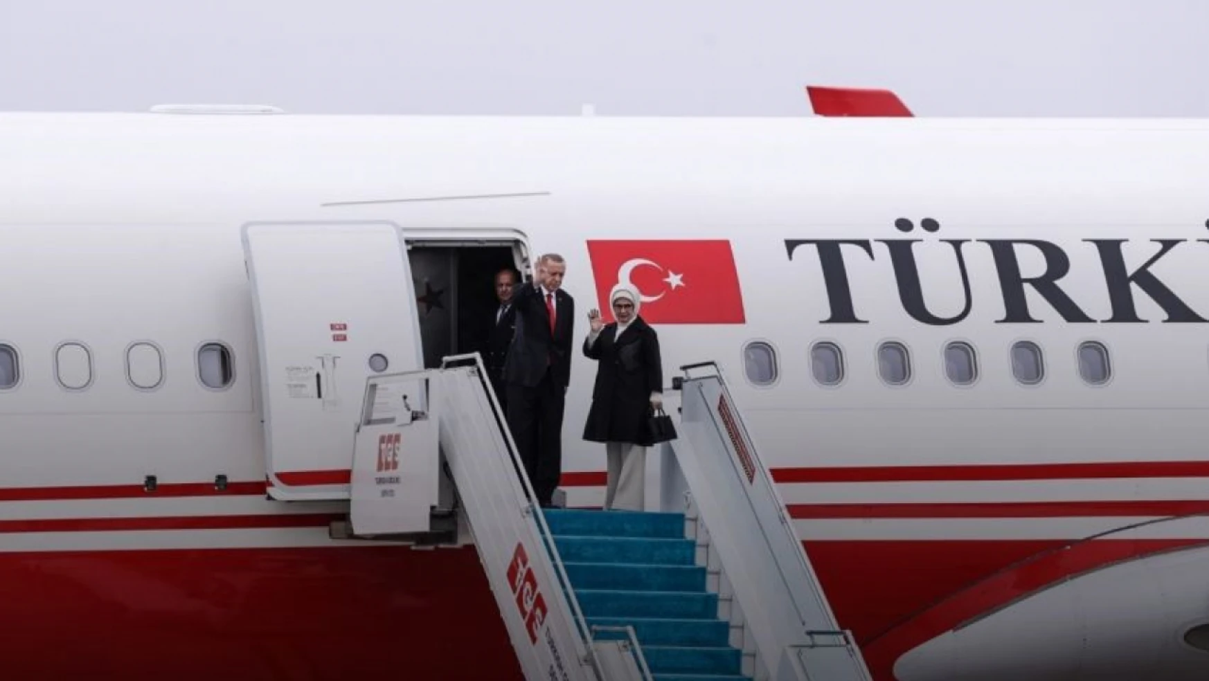 Cumhurbaşkanı Erdoğan, Özbekistan'dan ayrıldı