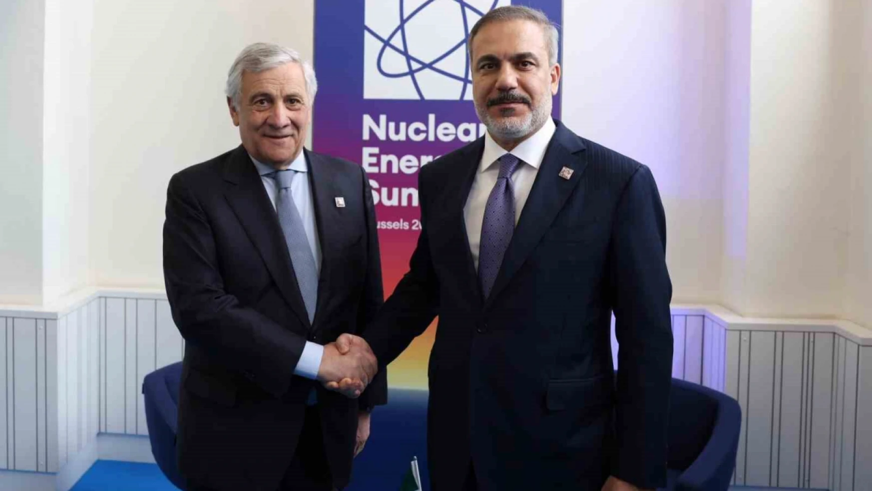 Dışişleri Bakanı Fidan, İtalyan mevkidaşı Tajani ile görüştü