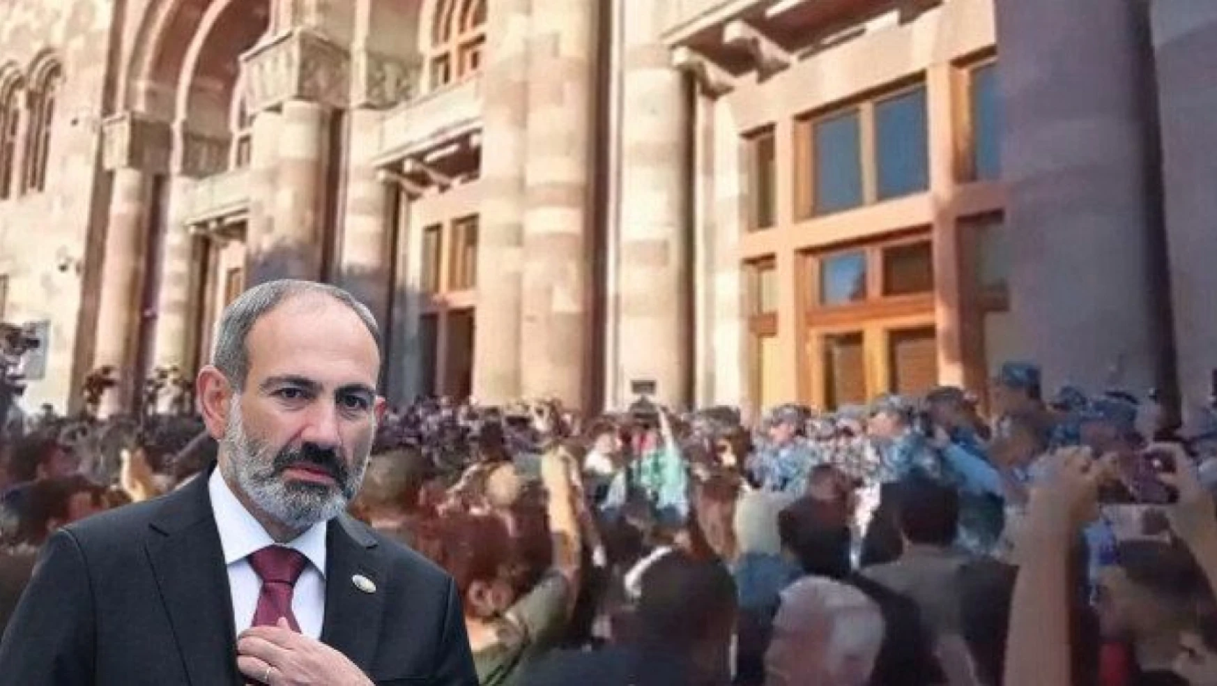 Ermenistan'da protestoculardan Paşinyan'a istifa çağrısı