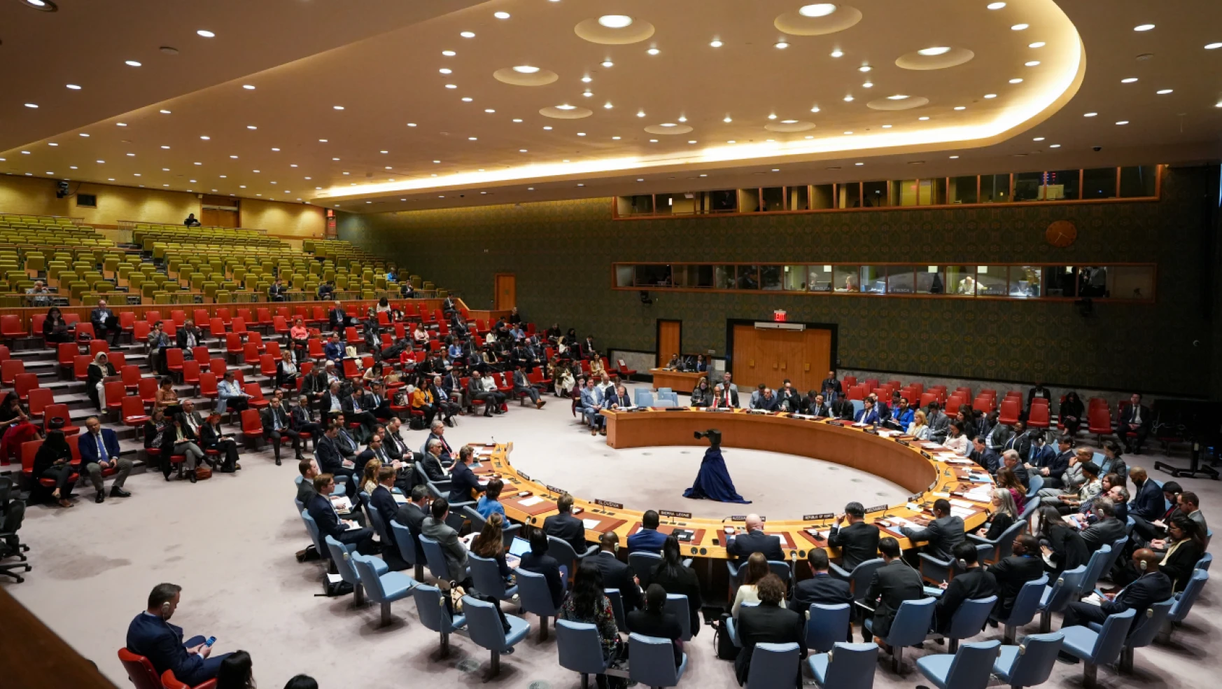 Filistin'in BM'ye tam üyeliğini öneren karar tasarısı BM Güvenlik Konseyi'nde oylandı