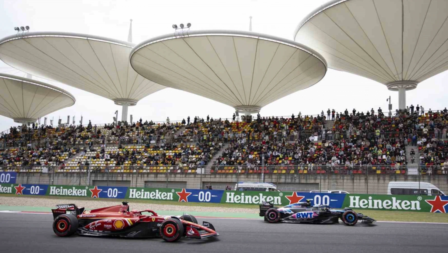 Formula 1'de sıradaki durak Çin