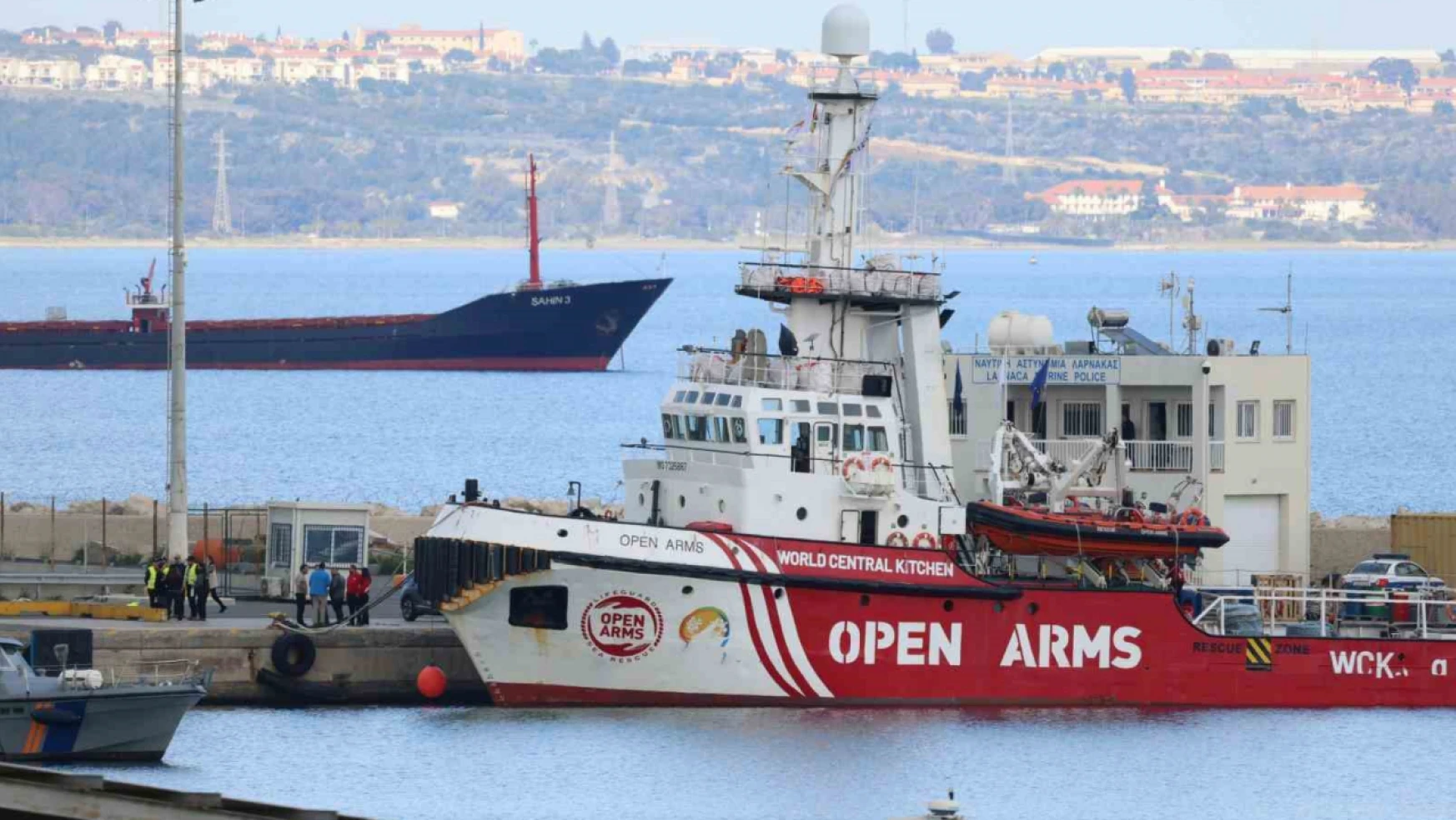 Güney Kıbrıs'tan Gazze'ye ilk yardım gemisi yola çıktı