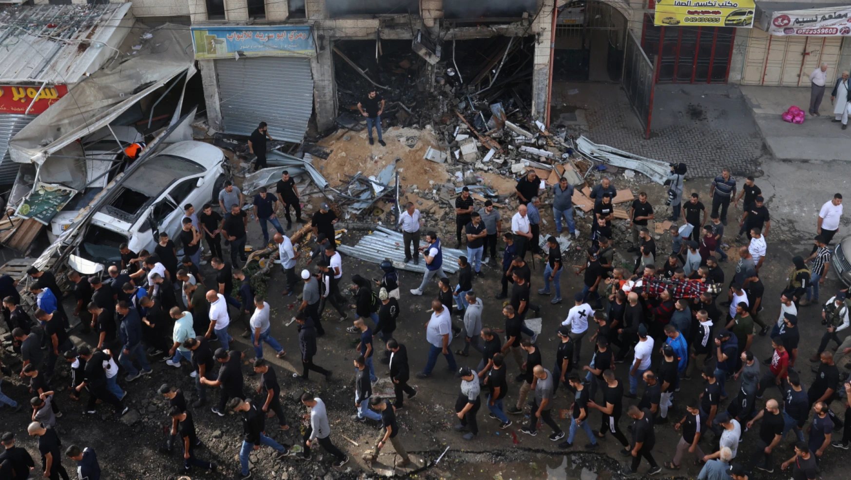 İsrail'in Gazze Şeridi'ne yönelik saldırılarında 24. gün
