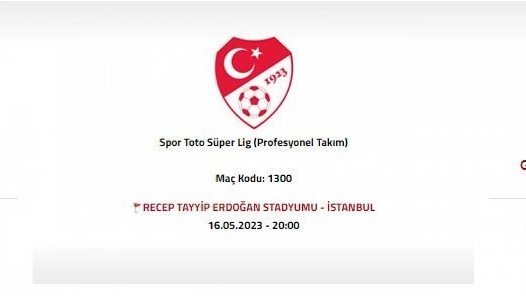 İstanbulspor - Galatasaray maçı, Recep Tayyip Erdoğan Stadyumu'nda oynanacak