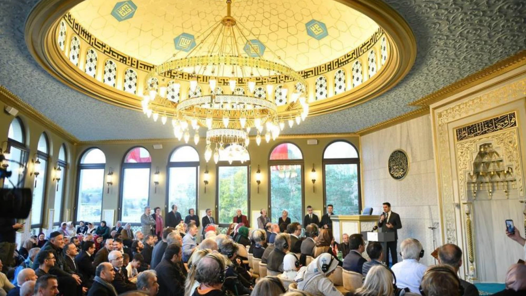 İsviçre'de Anadolu Okuma Evi ve Yeni Aksa Camisi hizmete açıldı