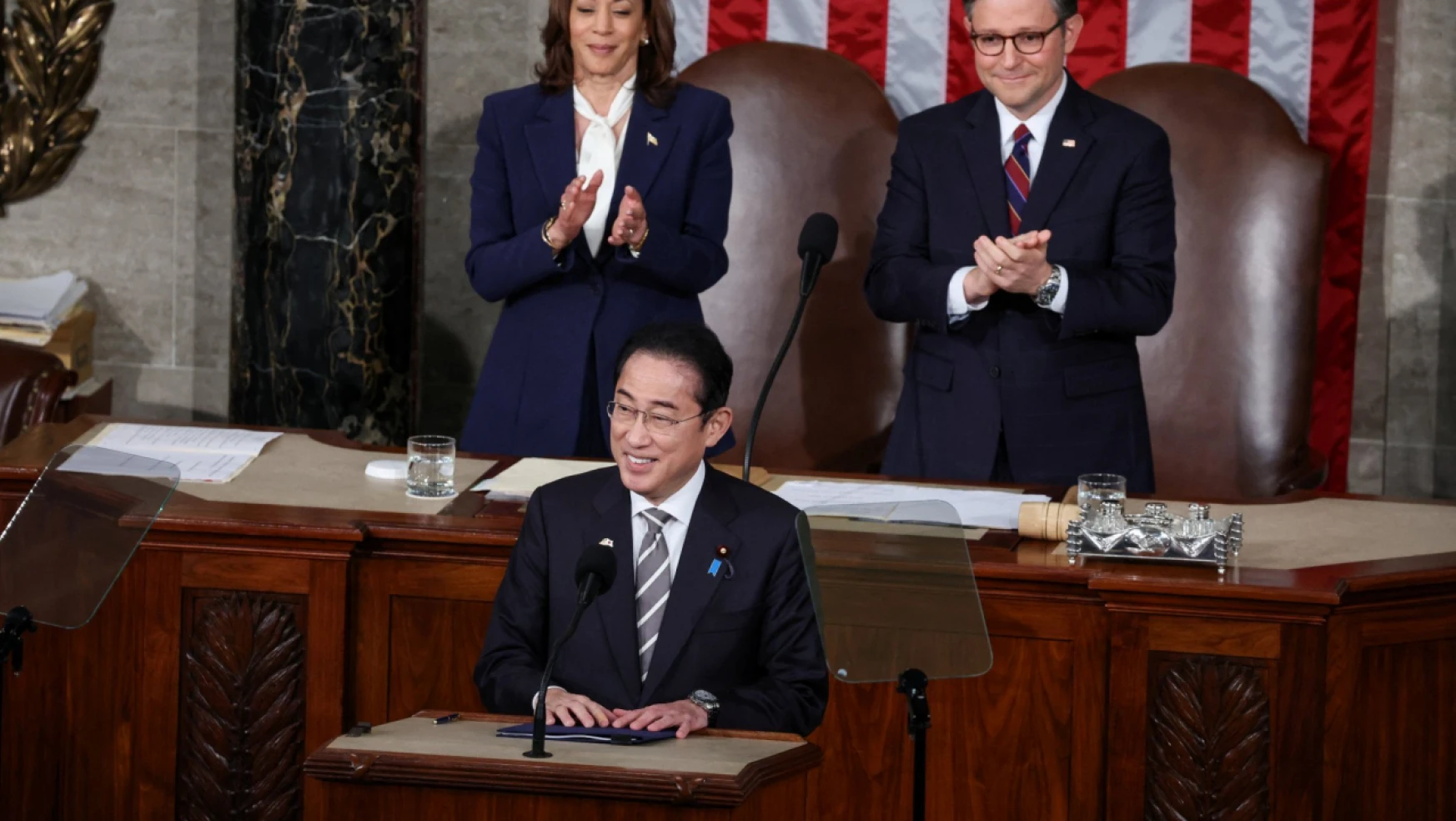 Japonya Başbakanı Kishida ABD Kongresi'ne hitap etti