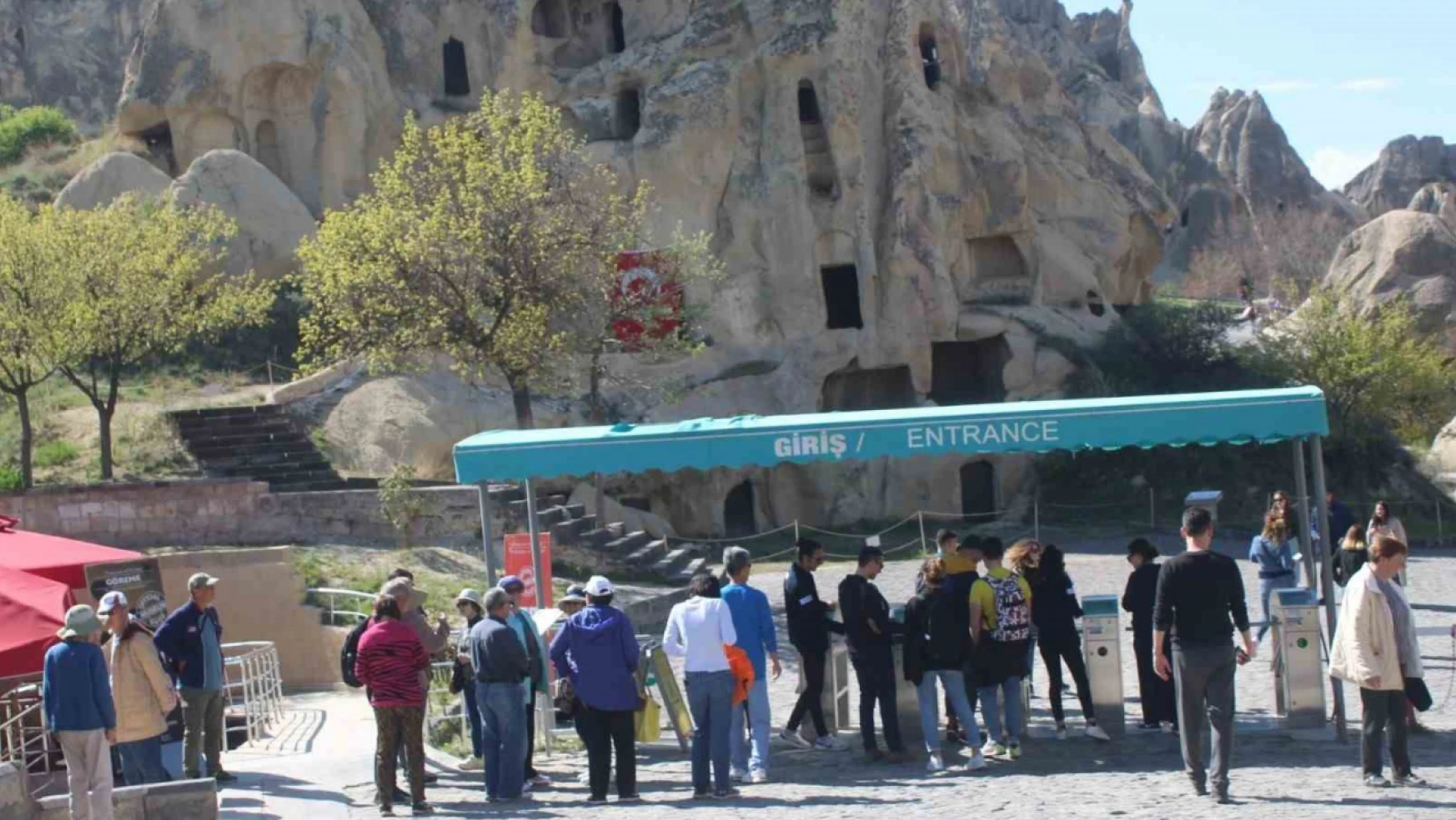 Kapadokya'yı Mayıs ayında 447 bin kişi ziyaret etti