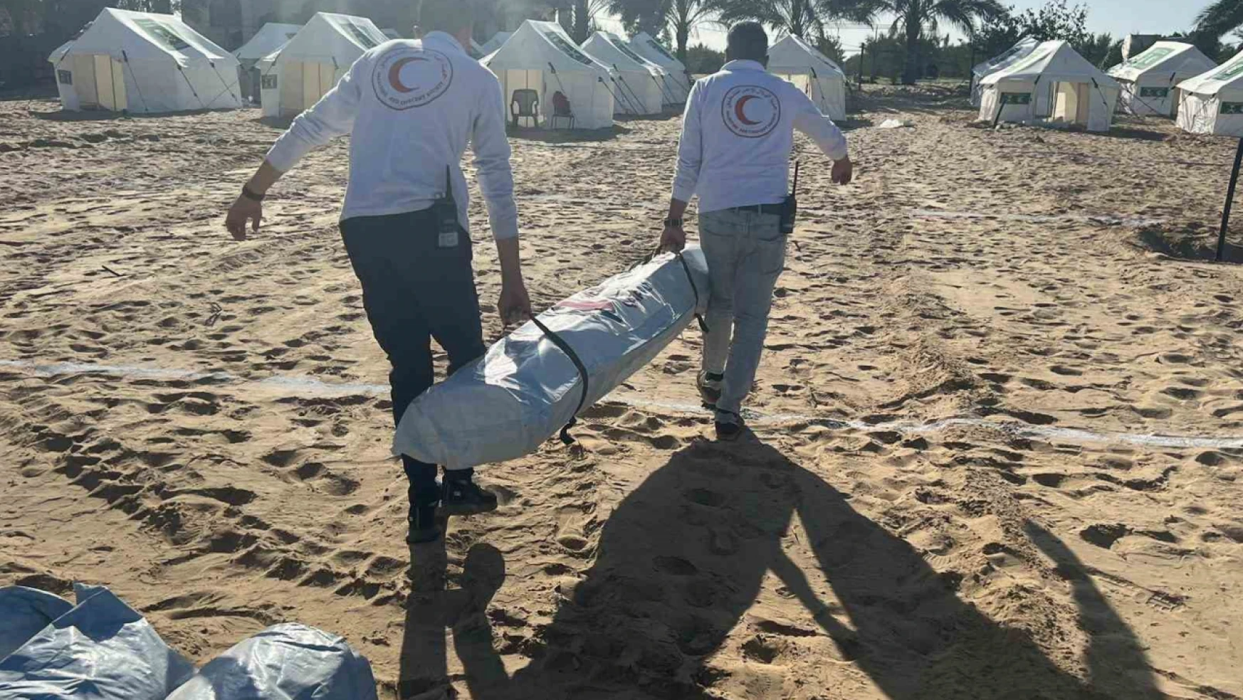 Katar Refah'ta sahra hastanesi kuruyor