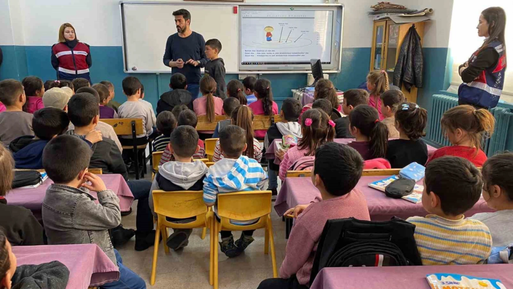 Kayseri'de ilkokul öğrencilerine Bireysellik Alanı ve Mahremiyet eğitimi