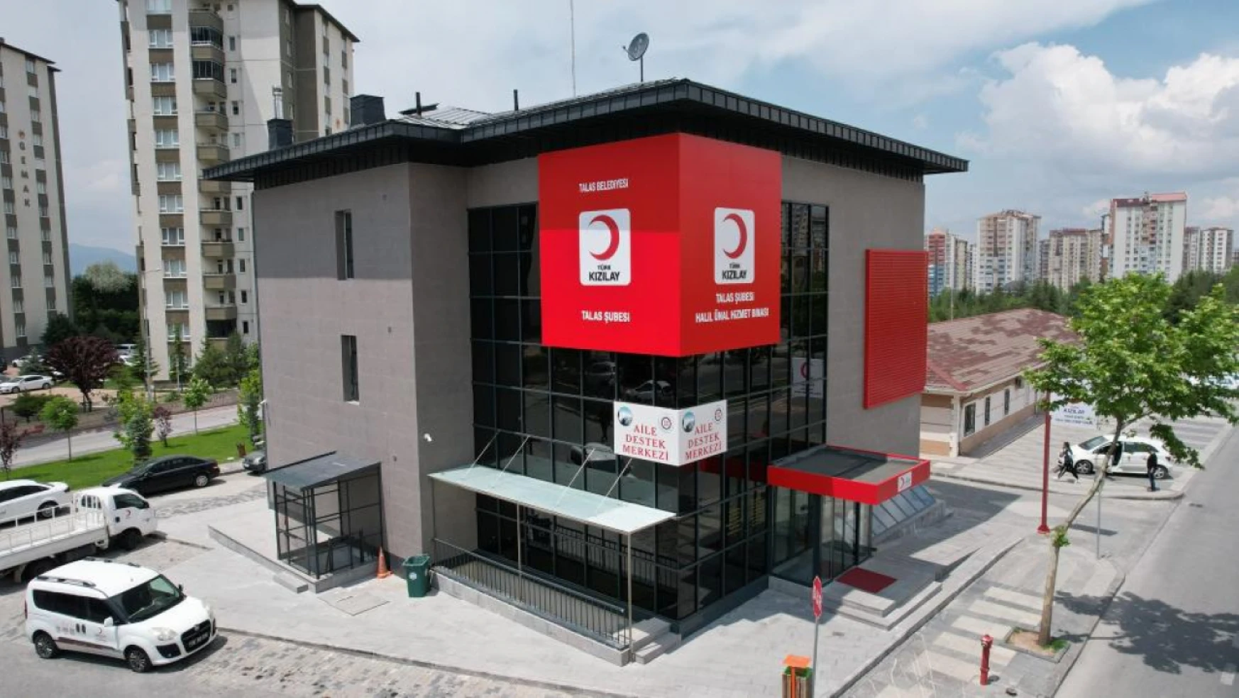 Kızılay Talas'a yeni hizmet binası