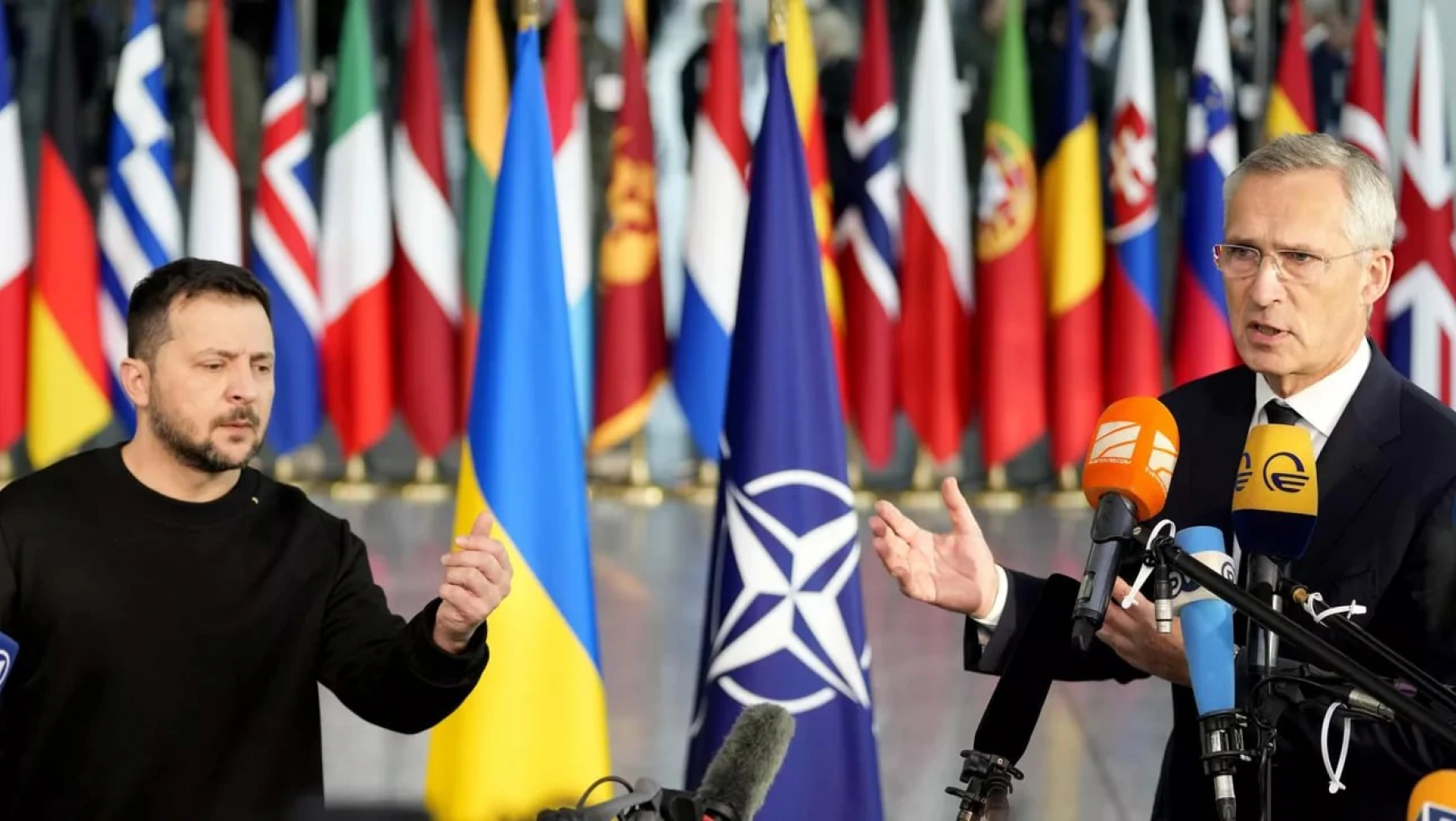 NATO müttefikleri Ukrayna'ya uzun vadeli destek planı hazırlanması konusunda anlaştı