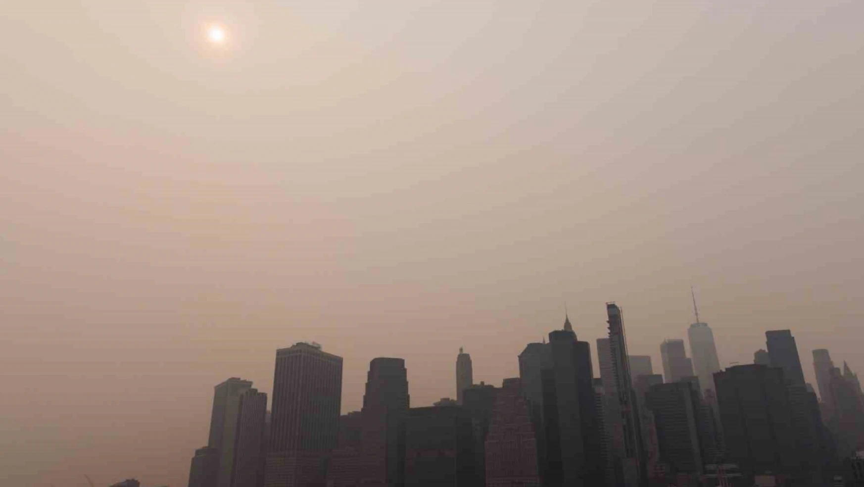 New York'ta hava kalitesi tehlikeli seviyeye ulaştı