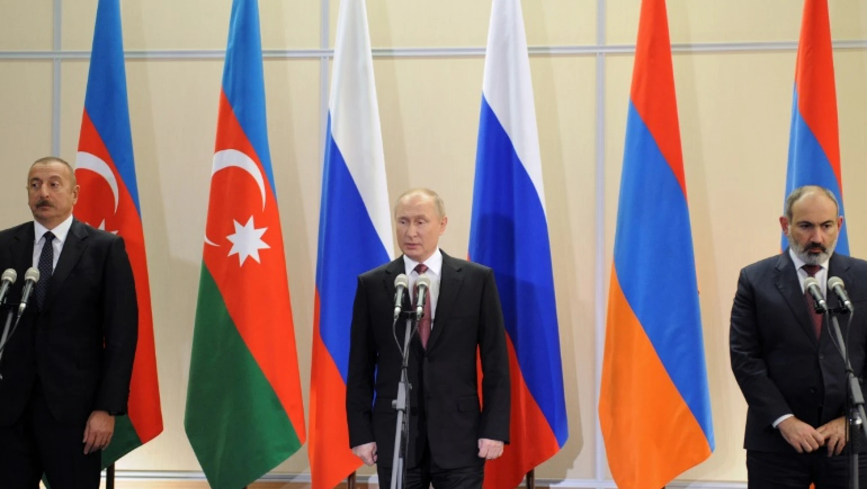 Putin: Aliyev ve Paşinyan ile üçlü görüşme yapmayı başardık