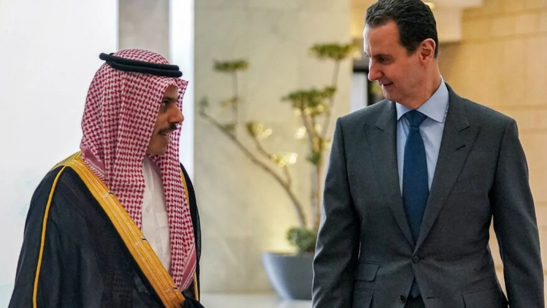 Suriye Devlet Başkanı Esad, 12 yıl sonra Suudi Arabistan'da