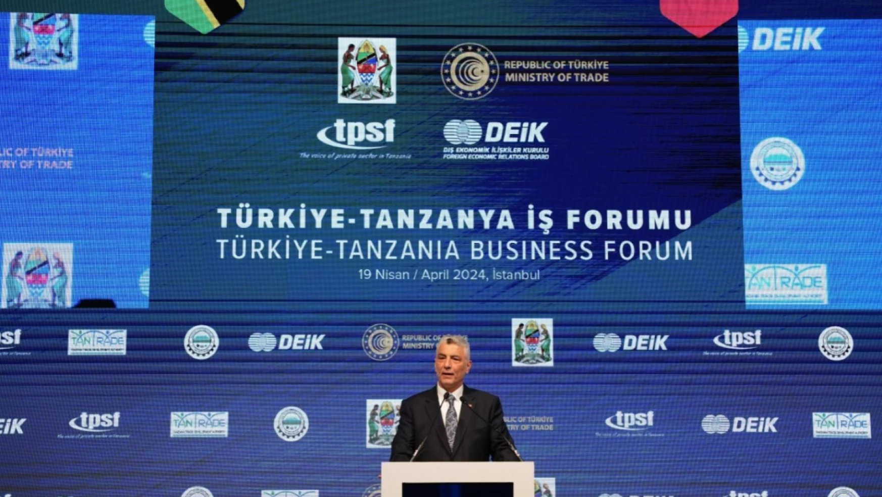 Ticaret Bakanı Bolat: Türkiye ve Tanzanya arasında yıllık 1 milyar dolar ticaret hedefi belirlendi