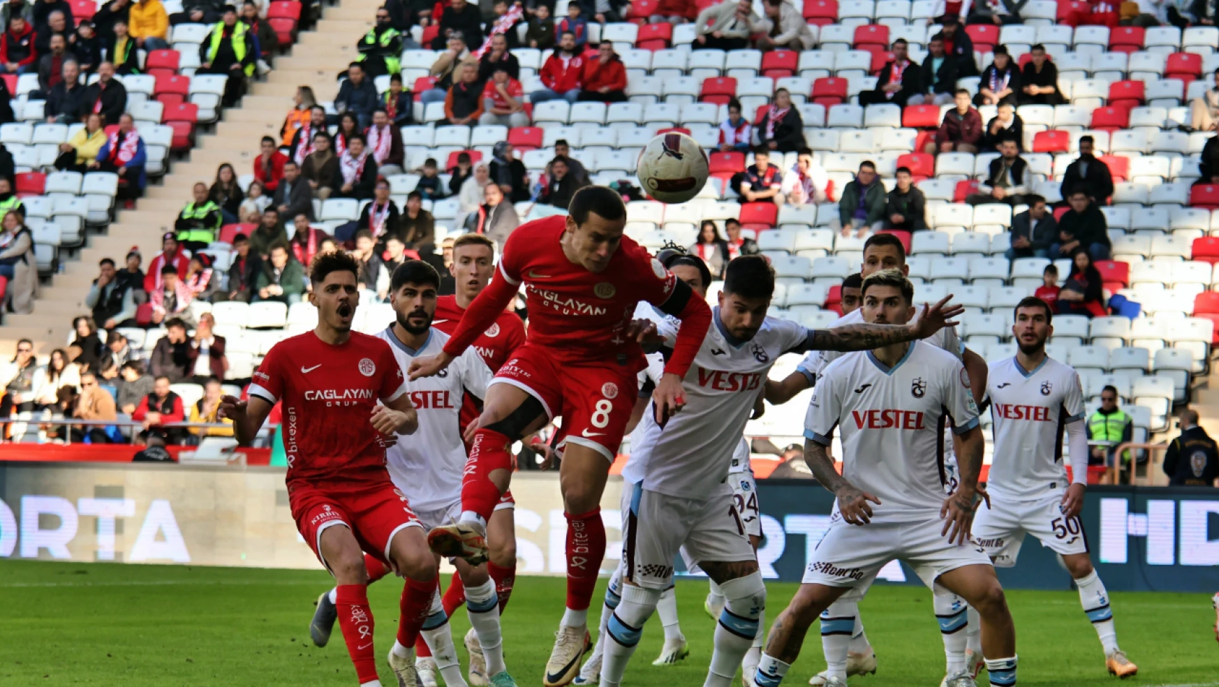 Trendyol Süper Lig: Antalyaspor: 1 - Trabzonspor: 1 (Maç sonucu)