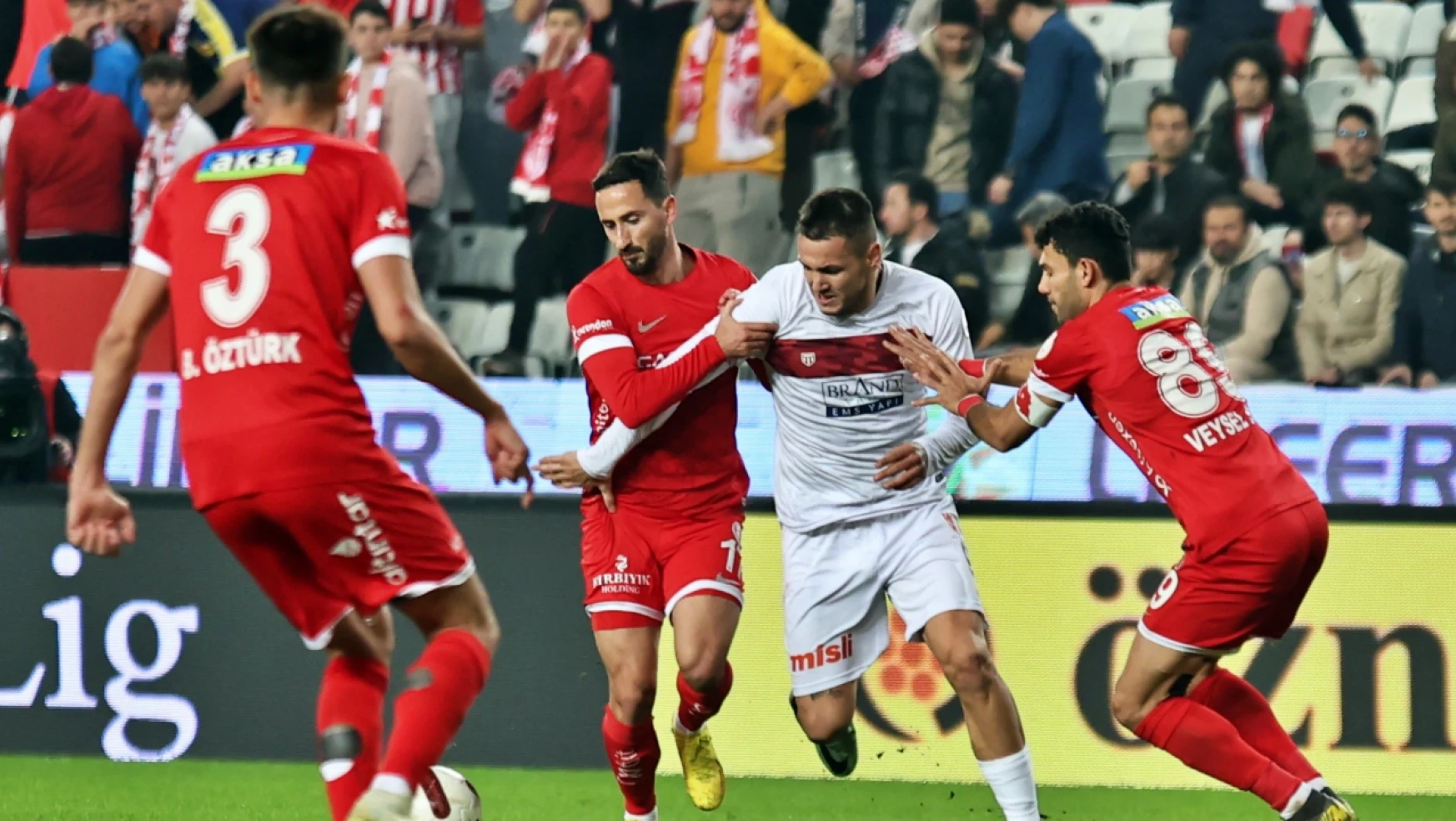 Trendyol Süper Lig: Antalyaspor: 2 - Sivasspor: 1 (Maç sonucu)