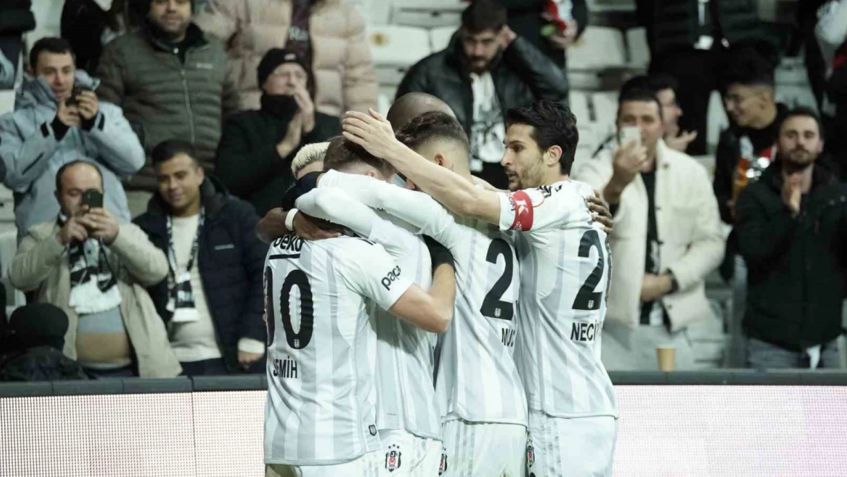 Trendyol Süper Lig: Beşiktaş: 2 - Konyaspor: 0 (Maç sonucu)
