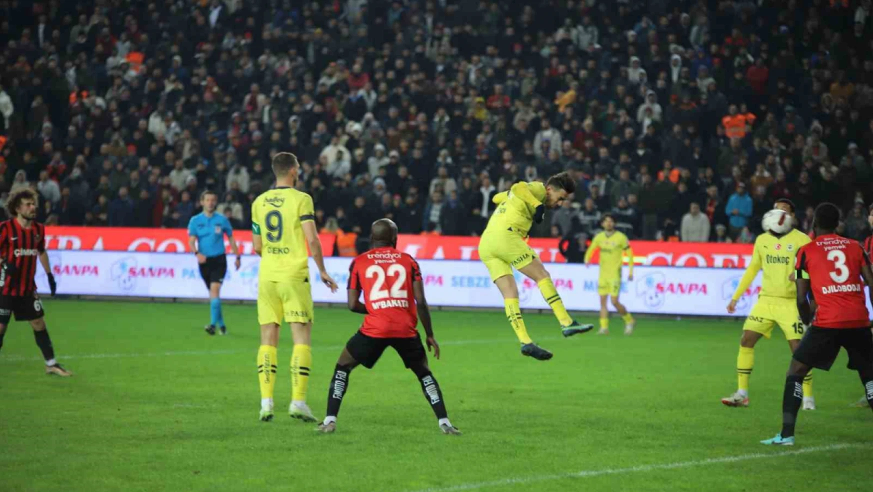 Trendyol Süper Lig: Gaziantep FK: 0 - Fenerbahçe: 1 (Maç sonucu)