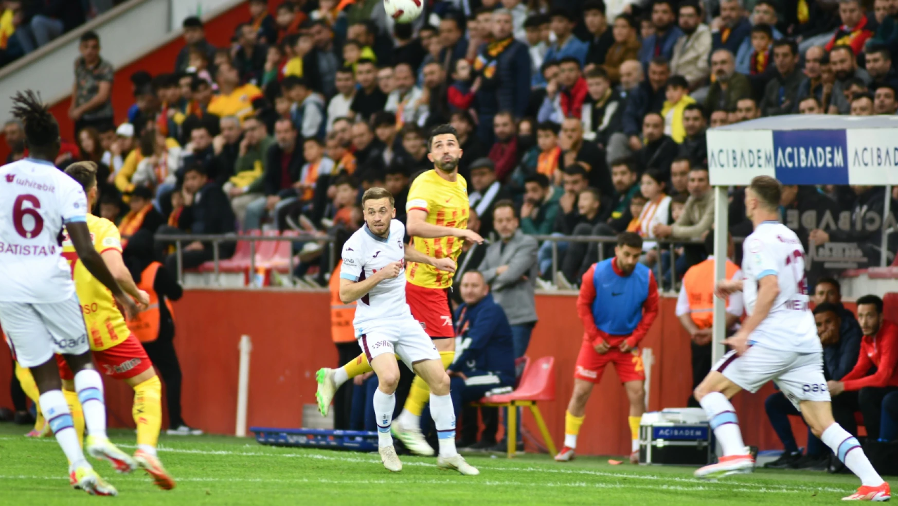 Trendyol Süper Lig: Kayserispor: 1 - Trabzonspor: 2 (Maç sonucu)