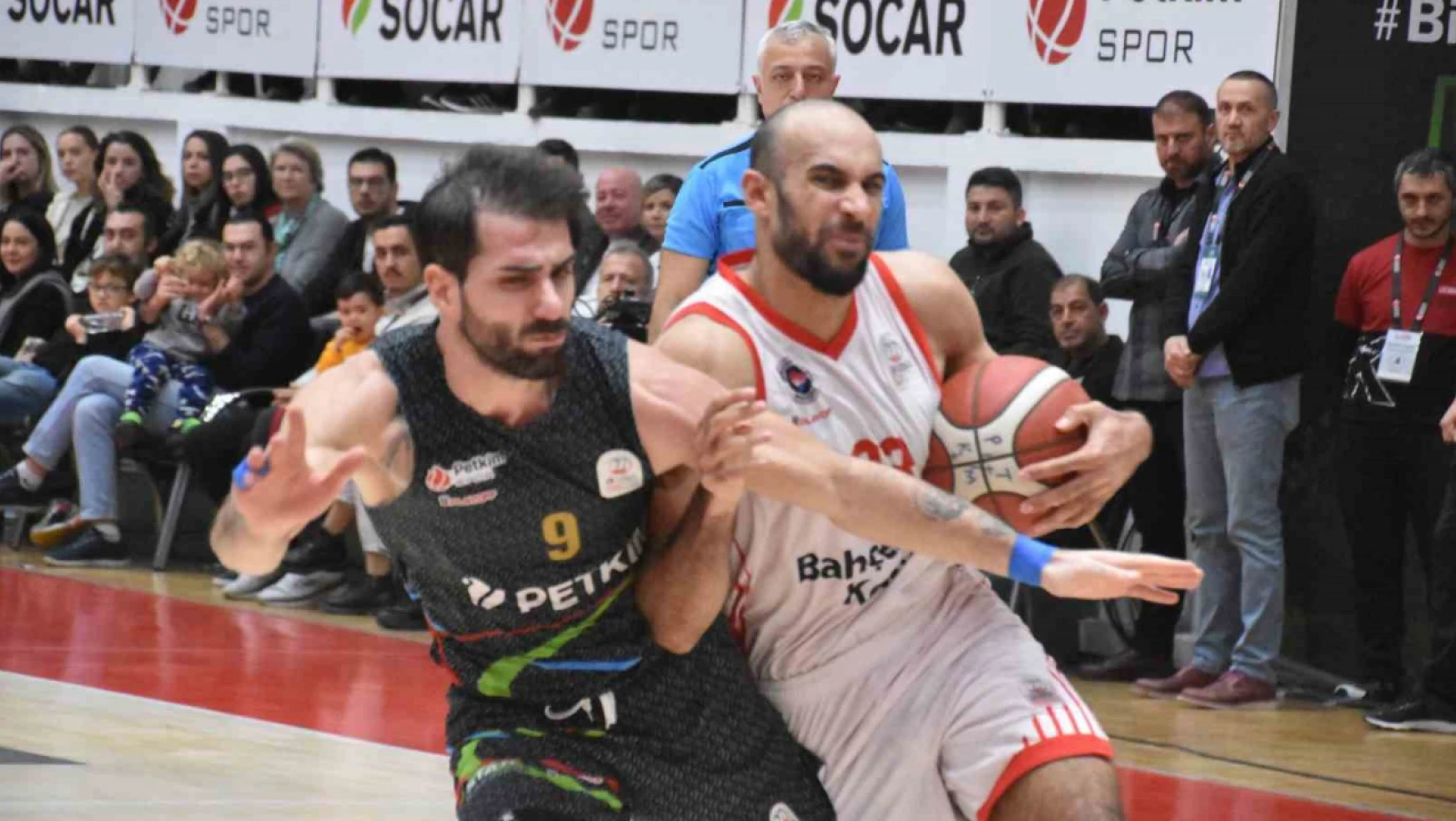 Türkiye Sigorta Basketbol Süper Ligi: Aliağa Petkimspor: 76 - Bahceşehir Koleji : 61