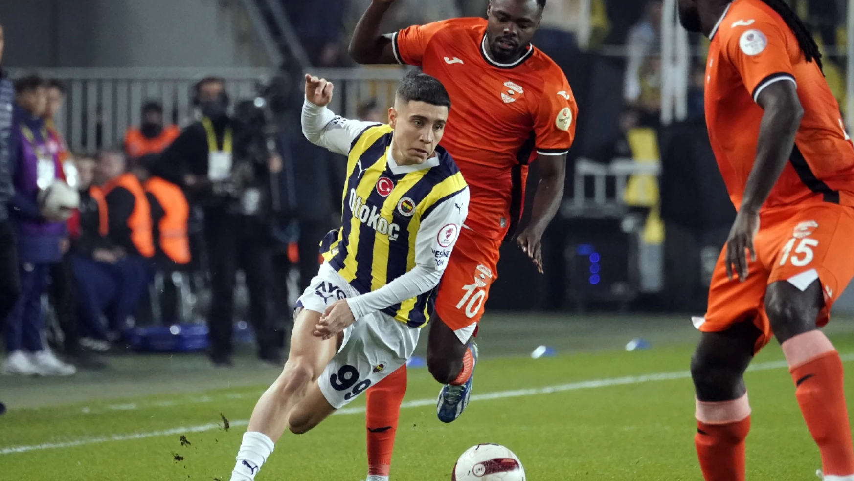 Ziraat Türkiye Kupası: Fenerbahçe: 2 - Adanaspor: 0 (İlk yarı)