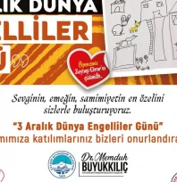 3 Aralık Dünya Engelliler Günü'ne Özel Program