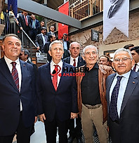 Başkan Büyükkılıç, tarihi Kuyumcu Han'ın açılışına katıldı
