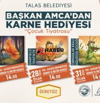 Çocuklara karne hediyesi tiyatro şöleni