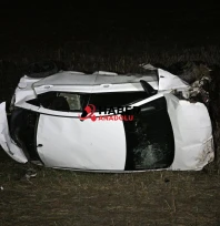 Kayseri'de otomobil devrildi: 1 ölü, 4 yaralı