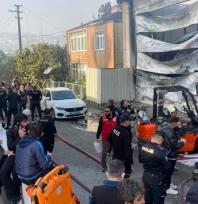 Kocaeli'de Fabrika Yangını Can Aldı