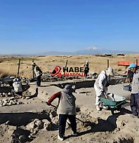 Kültepe'de Helenistik Döneme ait mozaik keşfi