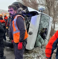 Okul Servisi Kazası: 14'ü Öğrenci 15 Yaralı